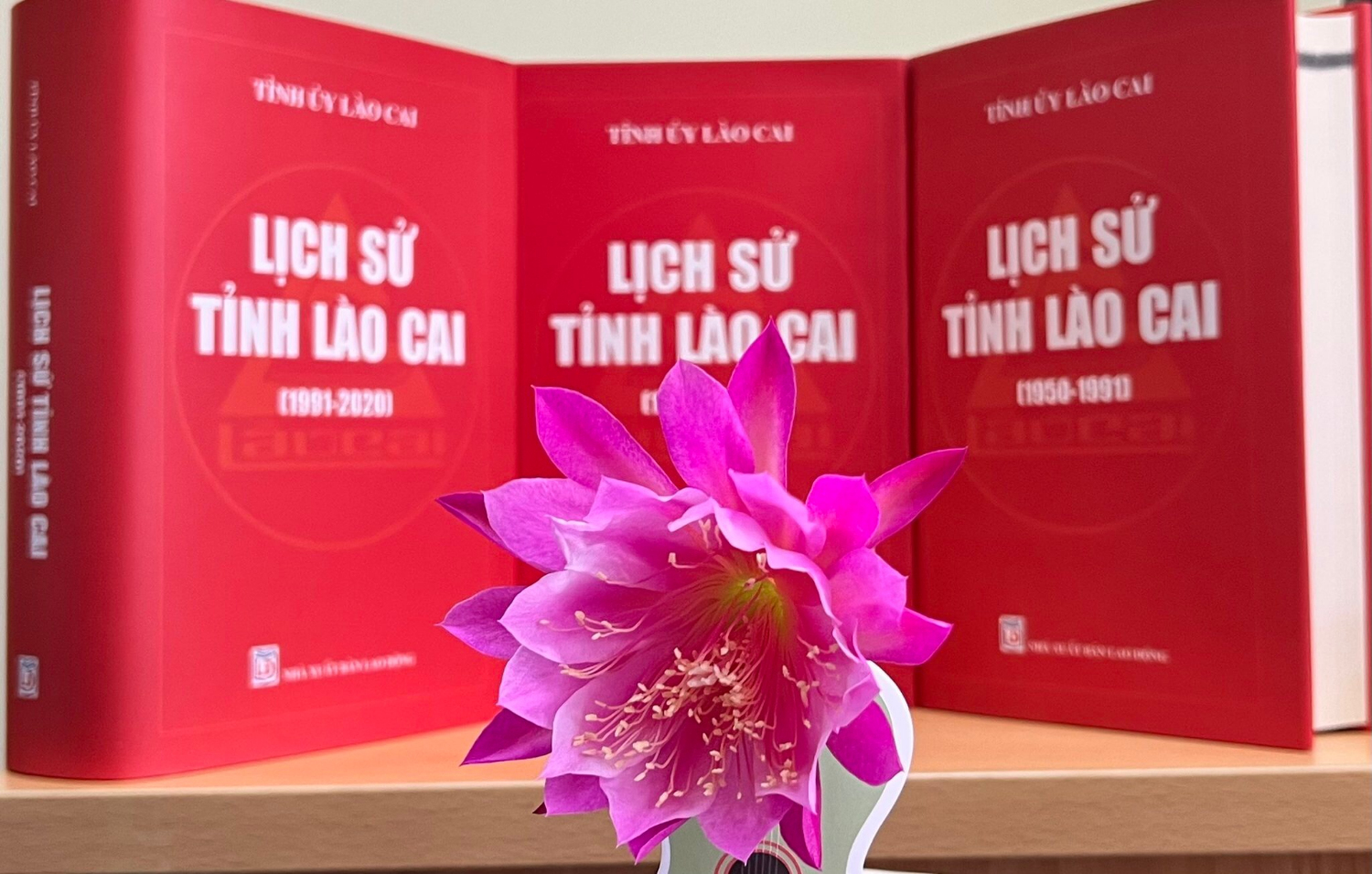 GTS: Bộ sách- Lịch sử tỉnh Lào Cai (1907-2020)