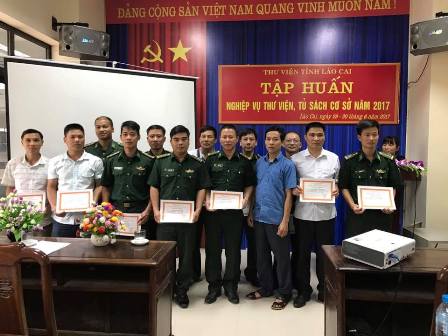 Thư viện tỉnh Lào Cai mở lớp tập huấn Nghiệp vụ cho cán bộ thư viện, tủ sách cơ sở năm 2017