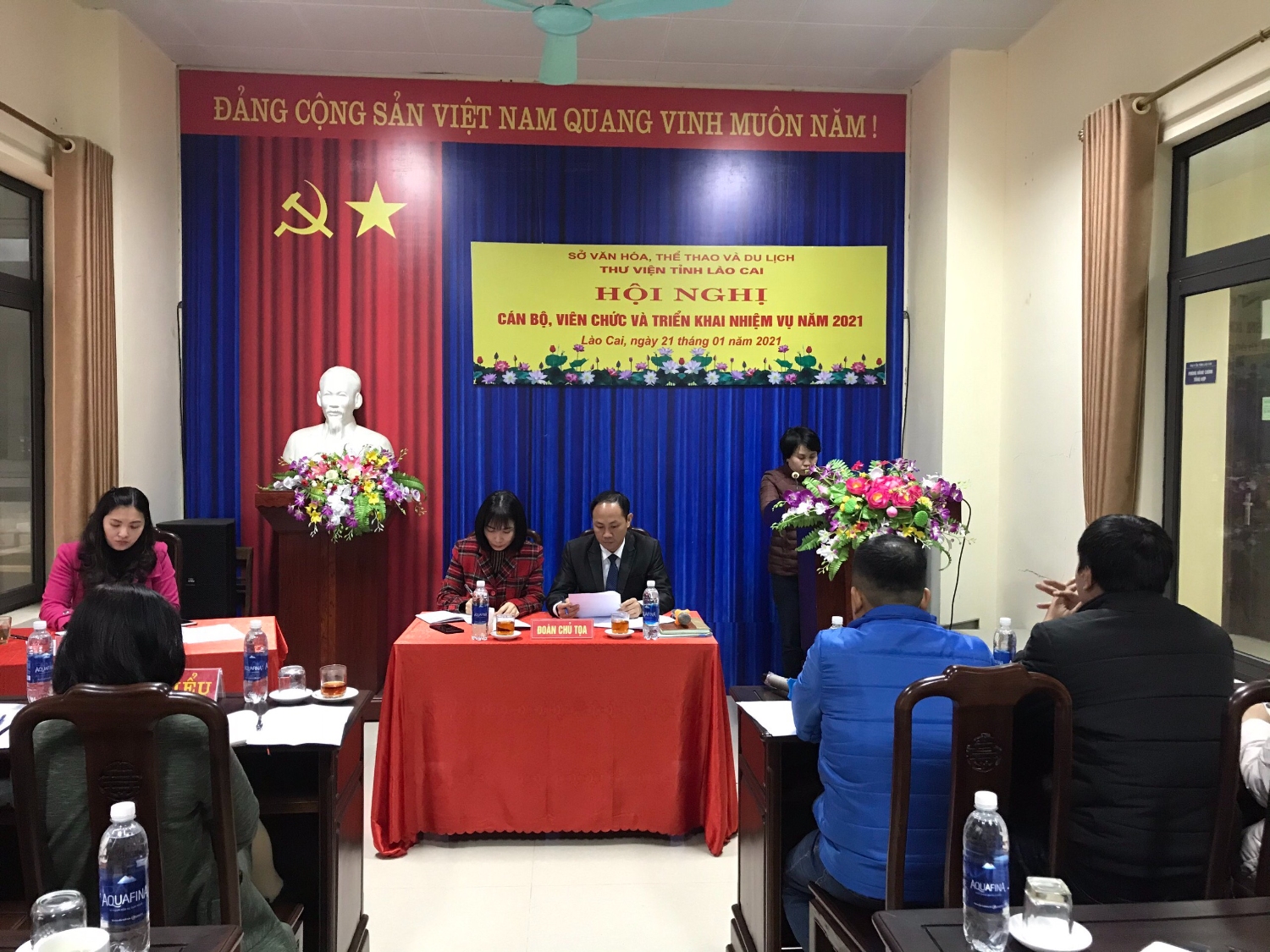 Hội nghị Cán bộ CCVC Thư viện tỉnh Lào Cai năm 2020