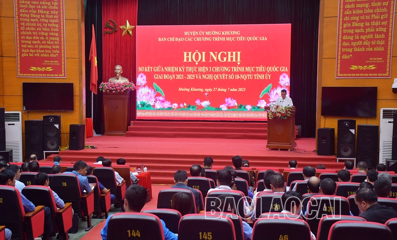 Mường Khương tạo ra vùng nguyên liệu phát triển nông nghiệp bền vững