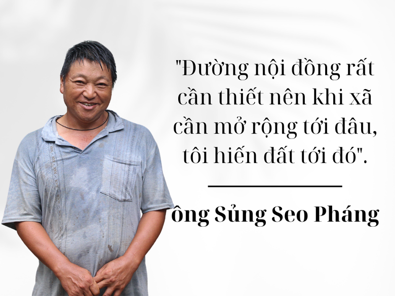 "Lão nông" hiến đất xây dựng nông thôn mới