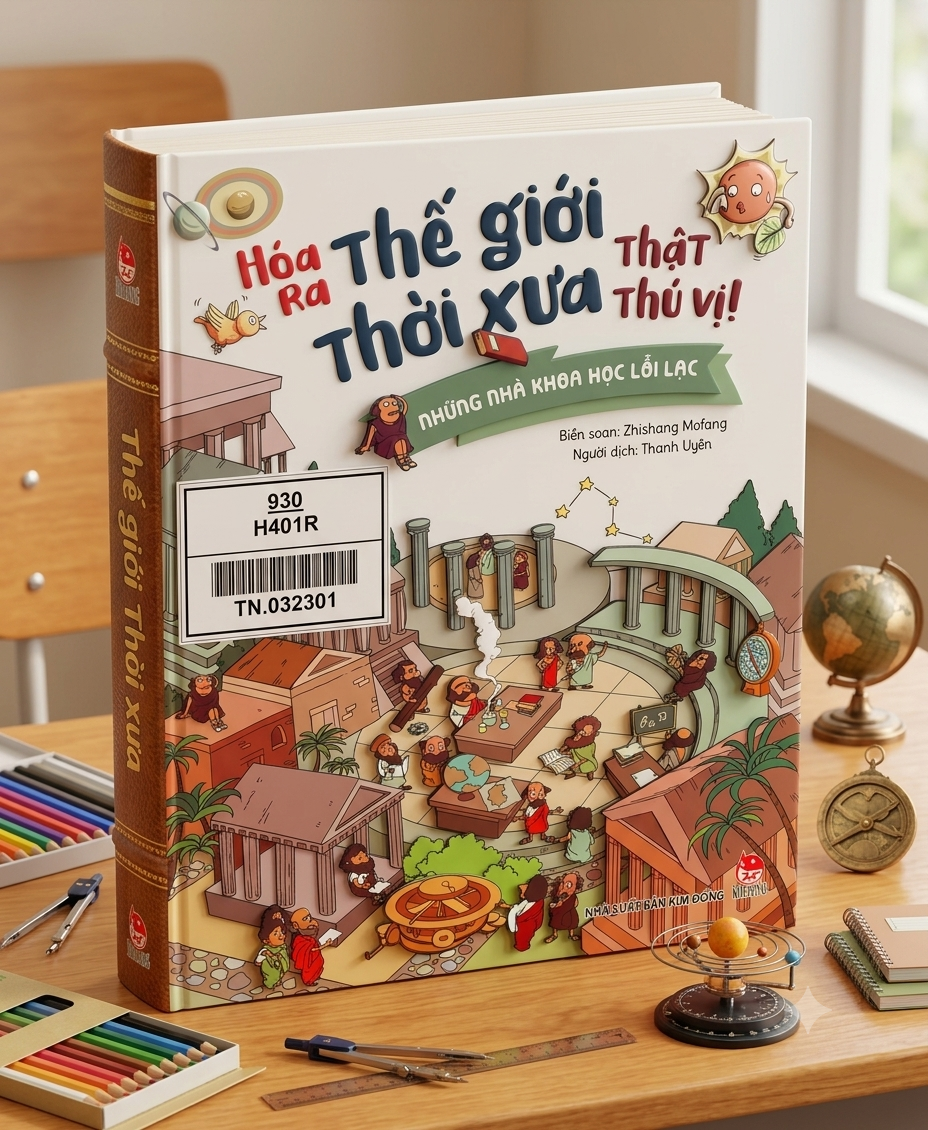 Giới thiệu sách: Hóa ra thế giới thời xưa thật thú vị! – Những nhà khoa học lỗi lạc