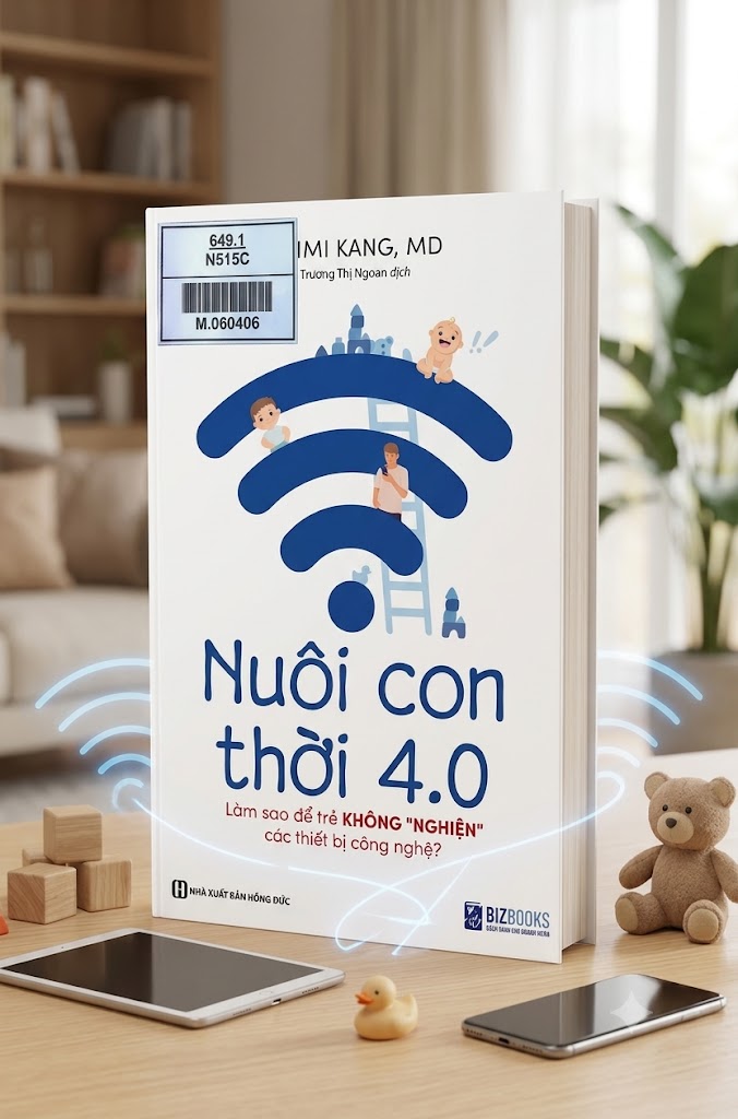 Giới thiệu sách: Nuôi con thời 4.0 - Làm sao để trẻ không "nghiện" các thiết bị công nghệ