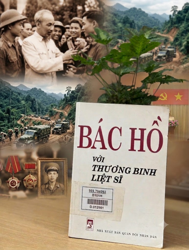 Giới thiệu sách: Bác Hồ với thương binh – liệt sĩ