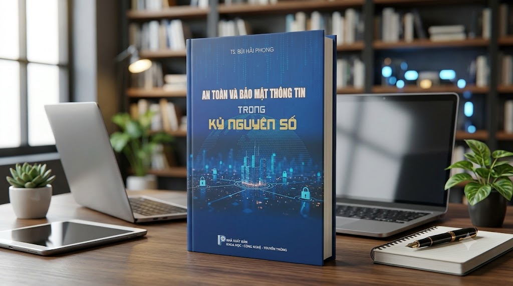 Giới thiệu sách: "An Toàn Và Bảo Mật Thông Tin Trong Kỷ Nguyên Số" – Cẩm nang sinh tồn trên không gian mạng