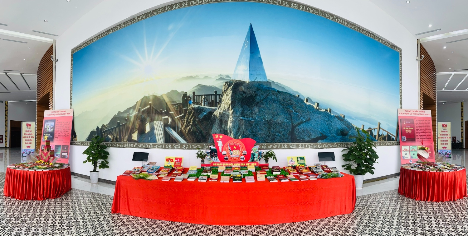 Không gian trưng bày của Thư viện tỉnh