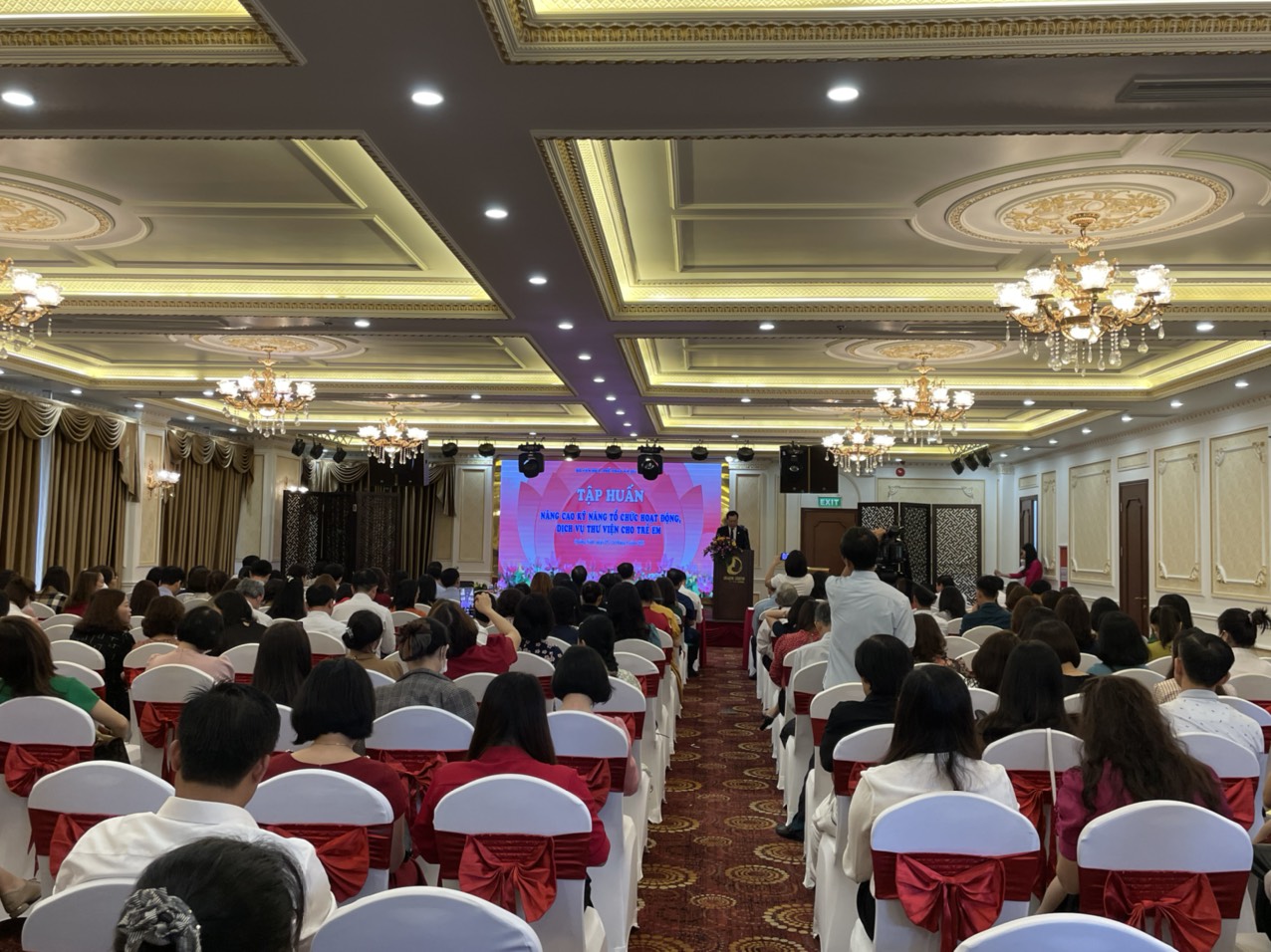 Toàn cảnh lớp Tập huấn